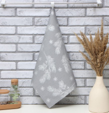 Полотенце саржа Этель Серебрянные нити 9848017 40х73