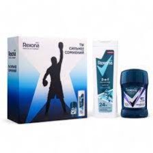 Набор REXONA MEN Active Power (Шампунь-гель 180мл+ дез-стик) муж