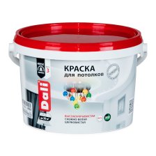 Краска для потолков 2,5л Dali