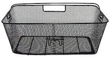 Корзина 5-431545 задняя увелич р-р сталь на багажник с ручкой (20) черная M-WAVE
