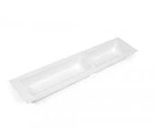 Блок для столовых приборов белый PC11/W/107x480