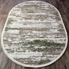 Ковер DECO 10132A GREEN-BEIGE 2,0х4,0м овал