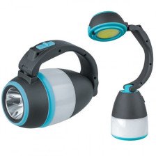 Фонарь аккумуляторный светодиодный NPT-CA16 5Вт +1LED 3Вт 240Лм 100м 1,5Аsч прожектор+кемпинг+настольный Navigator