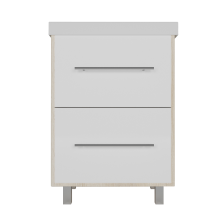 Тумба с раковиной Монако -60 дуб (60х80х43)