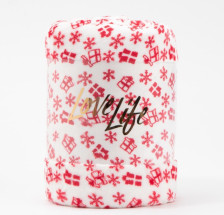 Плед велсофт LoveLife Подарок Белый Этель Размер: 200х220