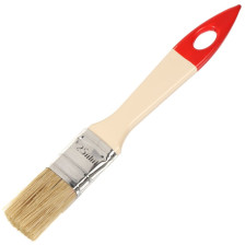 Кисть флейцевая 25мм натуральная щетина  "Столичная" АКОР 137 10 025