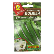 Семена Бамия (Окра) Бомбей 0,5 гр (Аэлита)