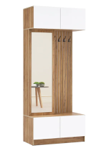 Прихожая Роджина Дуб крафт/Белый глянец