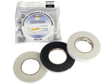 Лента двусторонняя на вспенной основе 19ммх10м белая 302-020