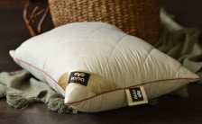 Подушка Овечья шерсть стеганая в микрофибре Бел-Поль 48х68