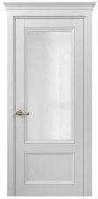 Полотно дверное ДО 600 Atria Ecoshpon Cream Rombo Fume ATR02 V (Океан)