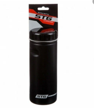 Велофляга STG 900мл  CSD-301M черная с крышкой