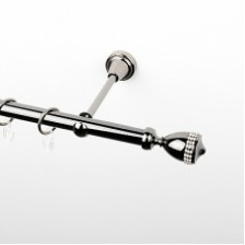 Карниз металлический гладкий d19 мм СМ-3193-1Р 3,0 м