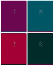 Тетрадь 96 л BG клетка Monocolor. Bright color