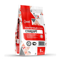 Клей плиточный "Стандарт" (5кг) Старатели