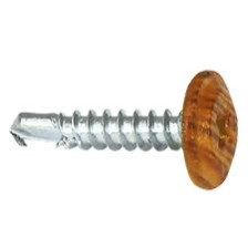 Саморезы для крепления металла  до 2,0мм 4,2х16 со св  Орех