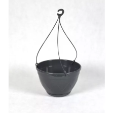 Кашпо с усами Лилия 23х14см 4л антрацит