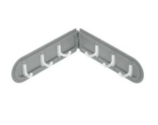 Держатель складной подвесной 36,5х6 см 6 крючков 17607