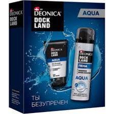 Набор DOCKLAND AQUA (пена для бритья+бальзам после бритья)