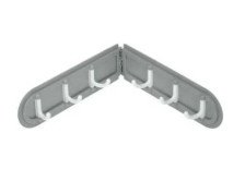 Держатель складной подвесной 36,5х6 см 6 крючков 17607