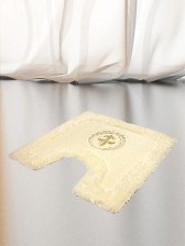 Коврик для таулета Royal NEW акрил 50х50 ivory NH-HLFT21070/0