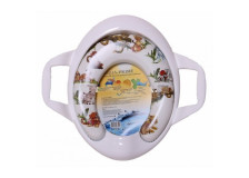 Сиденье для унитаза мягкое детское с ручками AQUA-Prime BABY-Comfort 5027