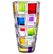 Ваза 13,5х13,5х24.5 см Square colored 695-054