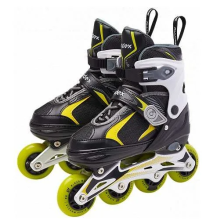 Коньки роликовые раздвижные Ridex Allure Black, алюминиевая рама  р-р S/31-34 СП