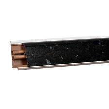 Плинтус для столешниц 3м 34М гранит черный KORNER
