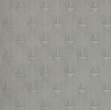 Штора для ванной комнаты 120х180см САНАКС двойная СЕРАЯ без колец 032-10