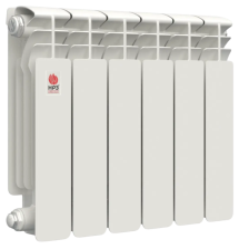 Радиатор "НРЗ" 350/100 10 секций биметаллический ПРОФИ  (165Вт)