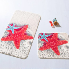 Коврик для ванной комнаты CONFETTI Bella Starfish 50х57см розовый 
