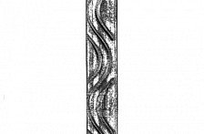 Полоса кованая декоративная SK11.20.408 (3м)
