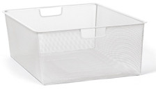 Мелкосеточная корзина 410х555х185 мм белая