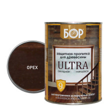 Пропитка для древесины ULTRA БОР орех (2,7кг) Квил