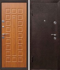 Дверь входная Йошкар Дуб золотой 960х2050 Левая 6,8см