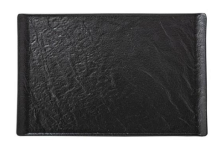 Тарелка 19,5х14,5 см SLATESTONE фарфор черный WL-661108/A