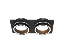 Светильник галогенный GX53 LUCE IP20 черный 220х110х45 BL WDL-GX53/06BL-02