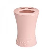 Стакан для зубных щеток настольный FORA Venice розовый FR-42Р