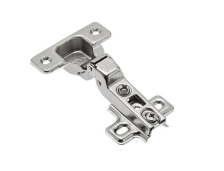 Петля полунакладная с довод ZP-BICN080BE Slide-on, 100 планка GTV