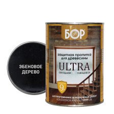 Пропитка для древесины ULTRA БОР эбеновое дерево (0,75кг) Квил