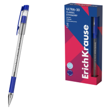 Ручка шариковая синяя 0,7 мм ErichKrause ULTRA-30 19613