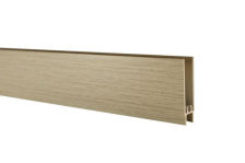 Профиль горизонтальный верхний дуб светлый структурный 2,95м