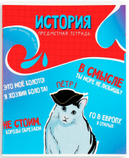 Тетрадь предметная 36 л Мемы История