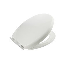 Сиденье для унитаза Articplast микролифт, О-образное, ABS-пластик, белое 7001