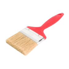 Кисть плоская КЛАССИК-СТАНДАРТ, 75мм, натуральная щетина, пластиковая ручка TOOLBERG 0111125