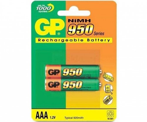 Аккумулятор AAA R03 950mAh  GP 95AAAHC