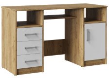 Стол письменный ЭВА СП-001 Дуб крафт золотой/Белый