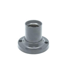 Патрон-переходник Е-14 на Е-27 Ecola серебро AB7SLSEAY