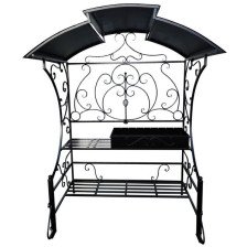 Мангал XL с крышей, 1,7х1х2,15м 